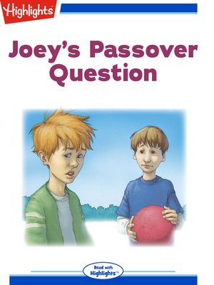 cover image of Joey's Passover Question